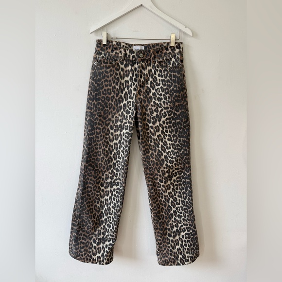 Ganni izey straight leg size 25